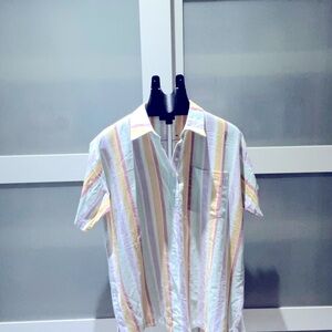 Vici Pastel Striped Women's Swim Coverup